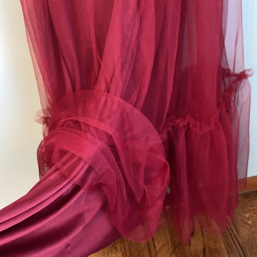 Ever Pretty maroon red bridesmaid dress - Picture 12 of 13